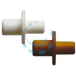 MENSOLINA IN PLASTICA - ø mm.5/6 marrone
