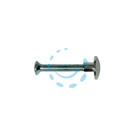 NOTTOLINO OTTONE NICHELATO CON VITE vite ø mm.4x30