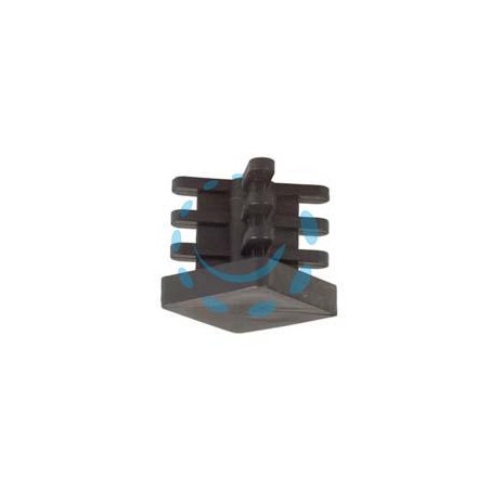 PUNTALI ALETTATI INTERNI PER TUBO QUADRO - mm.30x30x26h.