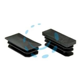 PUNTALI ALETTATI INTERNI PER TUBO RETTANGOLARE - mm.30x40x25h. base piramidale
