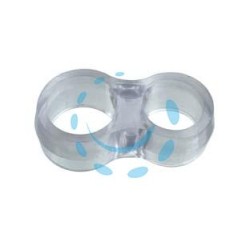 PARACOLPI ANTIURTO DOPPIO PER MANIGLIA - mm.47x25 