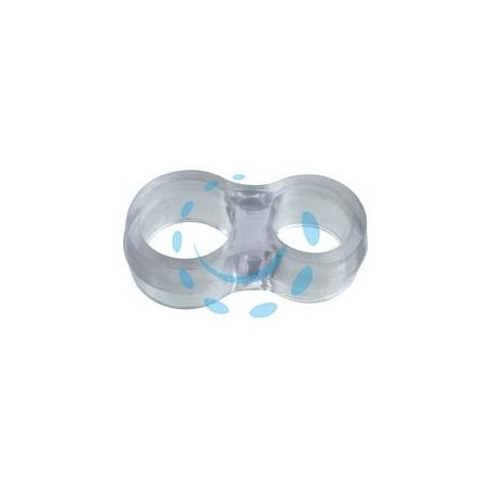 PARACOLPI ANTIURTO DOPPIO PER MANIGLIA - mm.47x25 