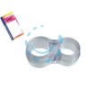 PARACOLPI ANTIURTO DOPPIO PER MANIGLIA IN BLISTER - mm.47x25, in bl.4 pz.