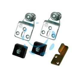 KIT CARRELLI PER PORTE SCORREVOLI PER BINARIO ART.10 