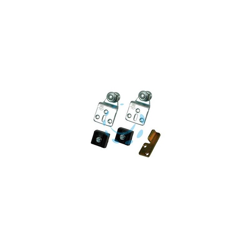 KIT CARRELLI PER PORTE SCORREVOLI PER BINARIO ART.10 