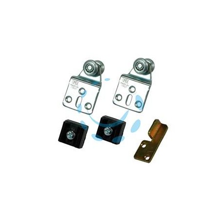 KIT CARRELLI PER PORTE SCORREVOLI PER BINARIO ART.10 