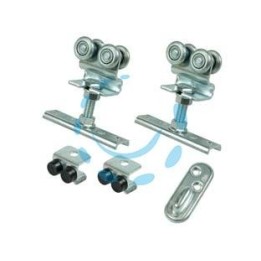 KIT CARRELLI PER PORTE SCORREVOLI PER BINARIO ART.20 