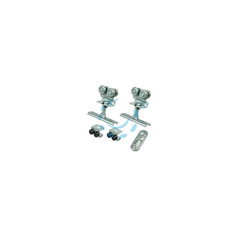 KIT CARRELLI PER PORTE SCORREVOLI PER BINARIO ART.20 