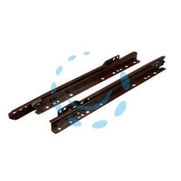 GUIDE SCORREVOLI PER CASSETTI CON RULLI TEFLON MARRONI - cm.60 (art.4001 61 3)