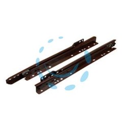 GUIDE SCORREVOLI PER CASSETTI CON RULLI TEFLON MARRONI - cm.60 (art.4001 61 3)