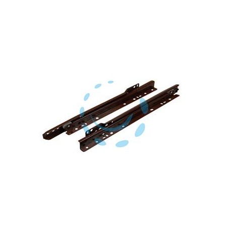 GUIDE SCORREVOLI PER CASSETTI CON RULLI TEFLON MARRONI - cm.60 (art.4001 61 3)