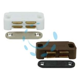 CRICCHETTI MAGNETICI PICCOLI - mm.45x21x13h attrazione Kg.3,5 marrone UCN10 