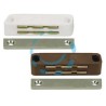 CRICCHETTI MAGNETICI GRANDI - mm.74x20x16h. attrazione Kg.14 marrone UC20