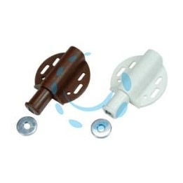 CRICCHETTO MAGNETICO AUTOMATICO A SCATTO DA APPLICARE - colore bianco