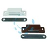 CRICCHETTO MAGNETICO MEDIO - mm.65x20x15h., in plastica bianca