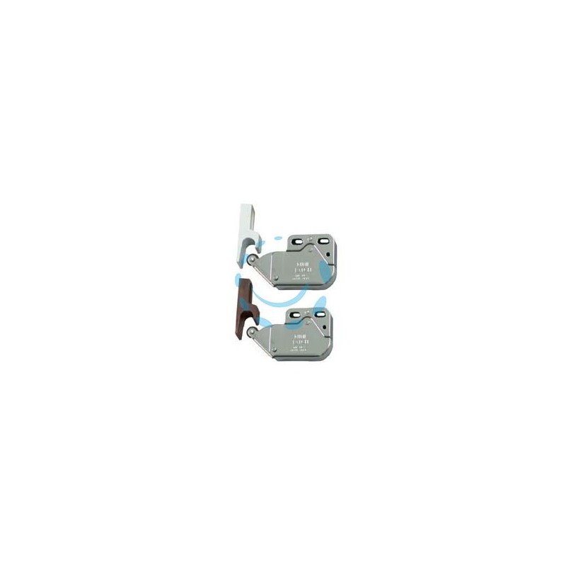 CRICCHETTO A SPINTA MINI LATCH CON RISCONTRO - mm.36x28x11 - marrone