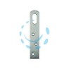 ATTACCAGLIE A LASTRINA CON FINESTRA - mm.100x20