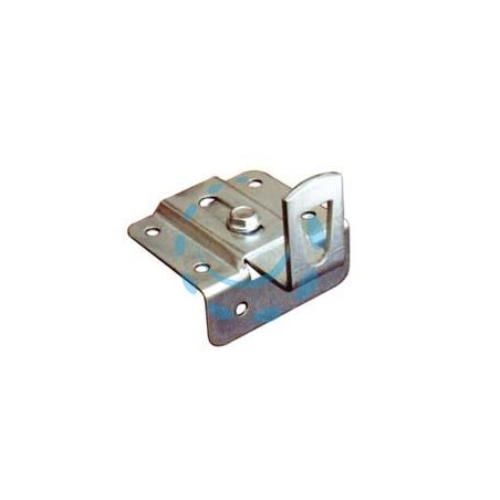 ATTACCAGLIE REGOLABILI CON ASOLA PER BARRA APPENDIPENSILI - mm.45x55