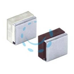 GIUNZIONI DI ASSEMBLAGGIO CON PIASTRA - mm33x18x29h. plastica colore bianco