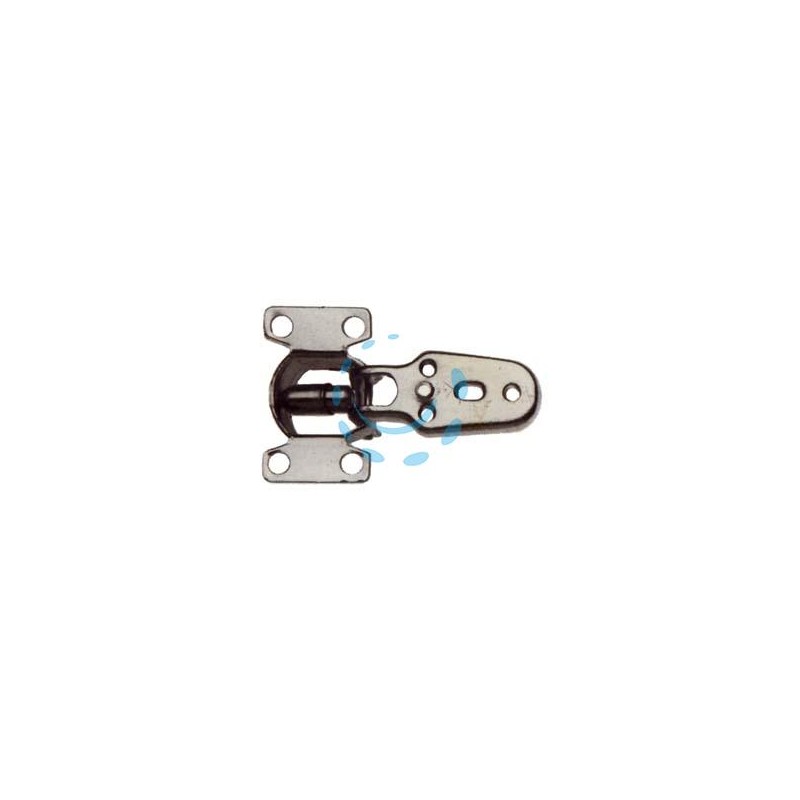 CERNIERE CON PIASTRINA E VITE REGOLABILI - collo piano foro ø mm.35