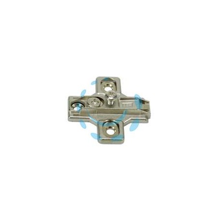 BASETTE PER CERNIERE INCASSO REGISTRABILI B2R3E - mm.3h.