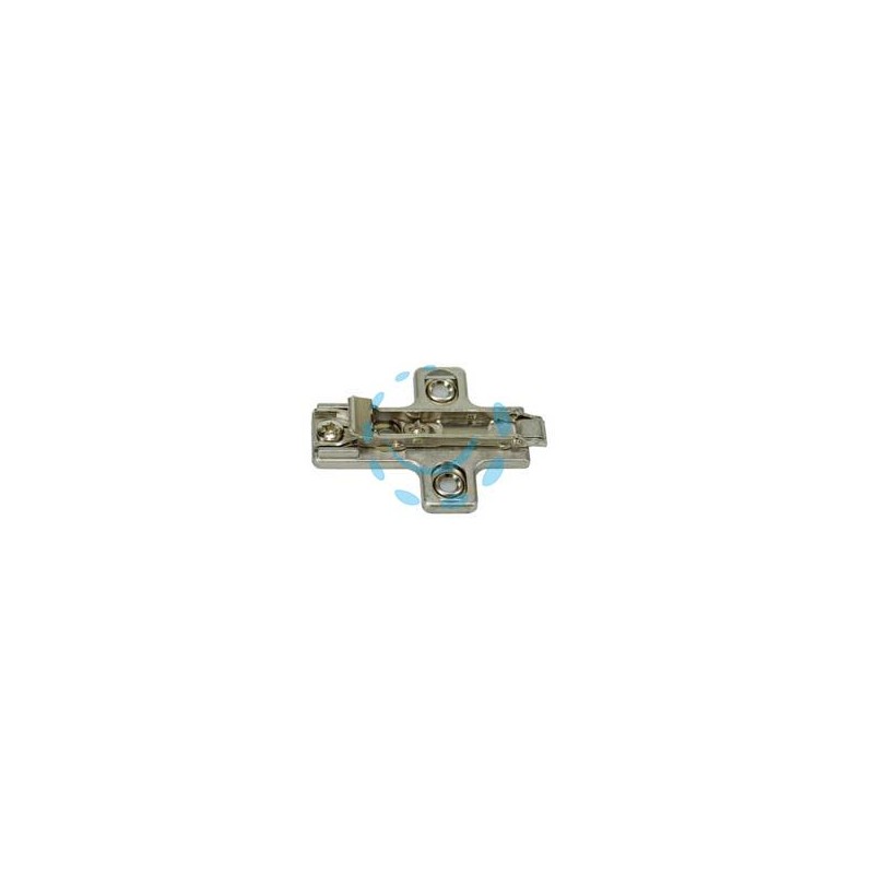 BASETTE PER CERNIERE INCASSO CON CLIP BAR3R - mm.0h.