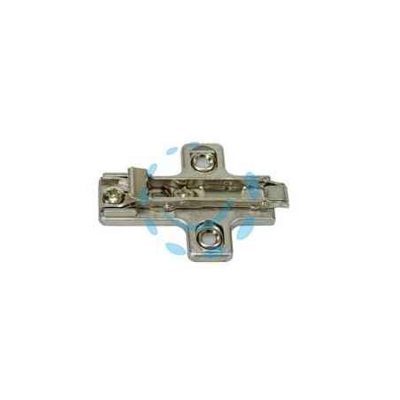 BASETTE PER CERNIERE INCASSO CON CLIP BAR3R - mm.0h.