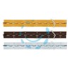 CERNIERE A METRAGGIO DA MT.2 - mm.32x0,7 ferro brunito
