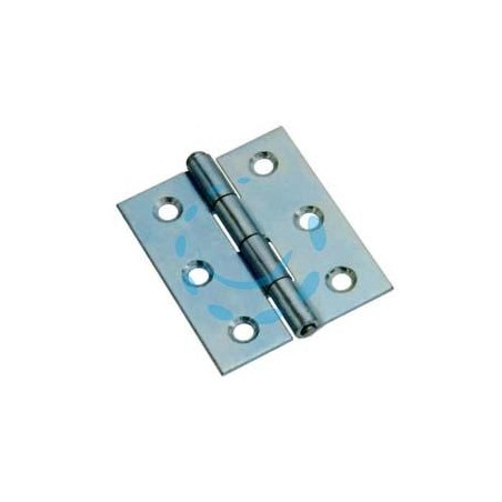CERNIERE MEZZE LARGHE PESANTI PERNO SFILABILE ART.840 - 2"1/2 - mm.63,5x44x1,5 spess.