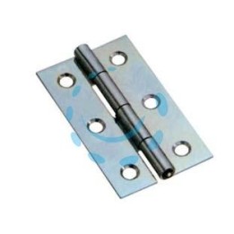 CERNIERE STRETTE PERNO FISSO ART.120 - mm.38,5x26x0,8 spess.