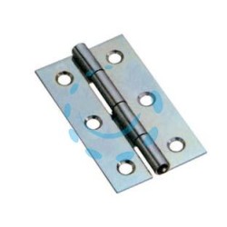 CERNIERE STRETTE PERNO FISSO ART.120 - mm.90x51x1,2 spess.