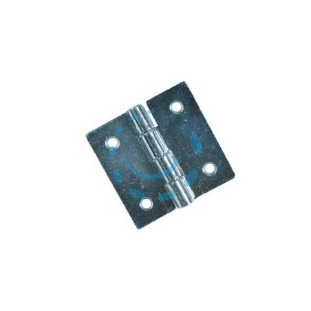 CERNIERE QUADRE PERNO FISSO ART.121 - mm.25x25x0,8 spess.