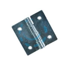 CERNIERE QUADRE PERNO FISSO ART.121 - mm.80x80x1,2 spess.