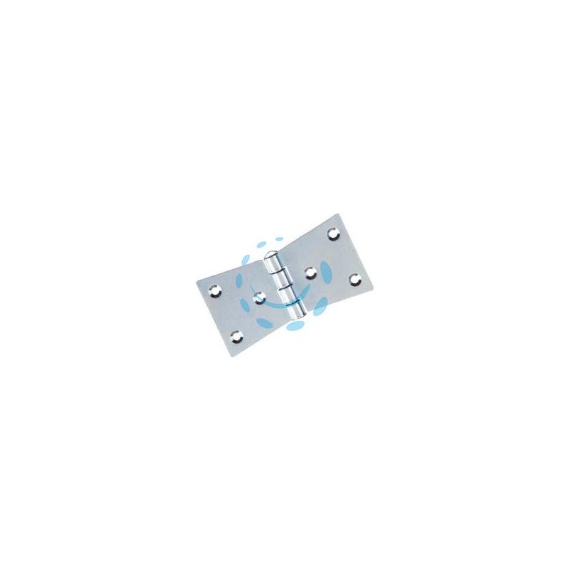 CERNIERE A CODA DI RONDINE ART.109 - mm.50x94x2 spess. - 3 fori