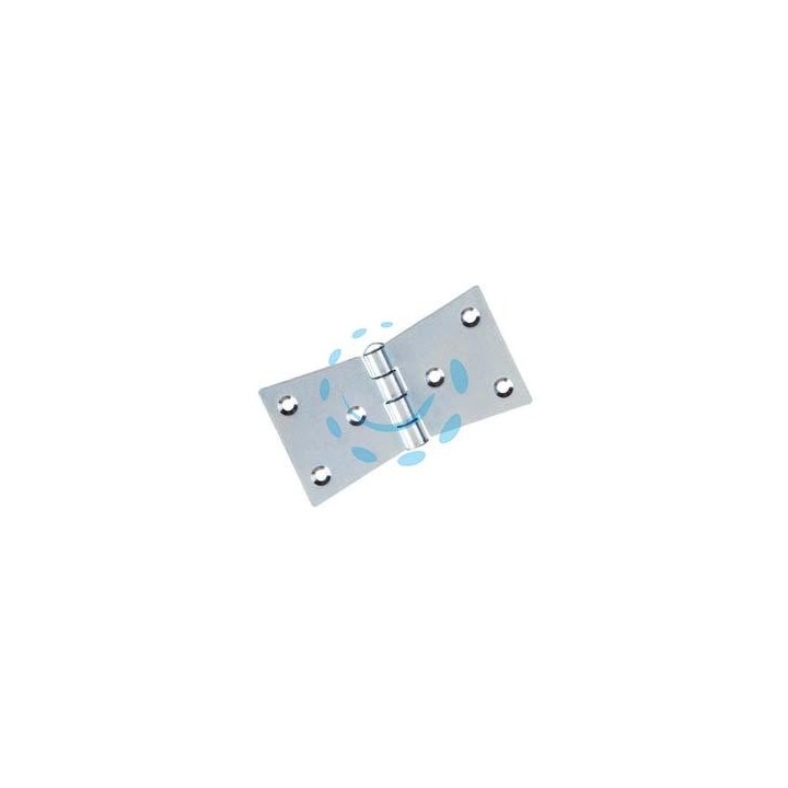 CERNIERE A CODA DI RONDINE ART.109 - mm.50x94x2 spess. - 3 fori