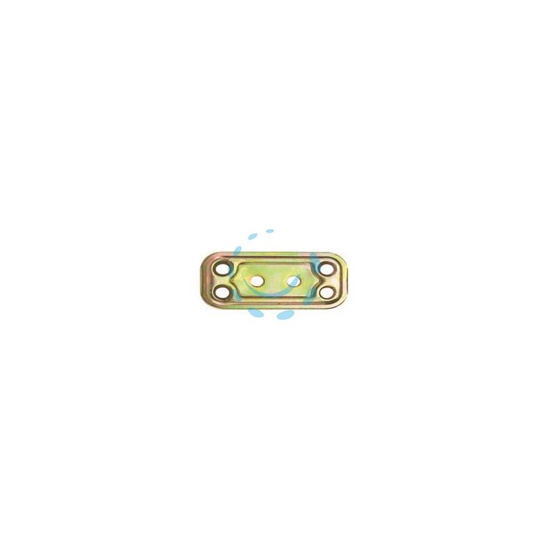 PIASTRA DI GIUNZIONE DRITTA ART.748 - mm.60x30x2,2 spess.