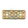PIASTRA DI GIUNZIONE PESANTE DRITTA ART.770 - mm.160x50x2,2 spess.