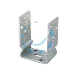 STAFFA A PAVIMENTO AD AVVITARE PER TRAVE ART.791 - mm.81x60x125x5 spess.