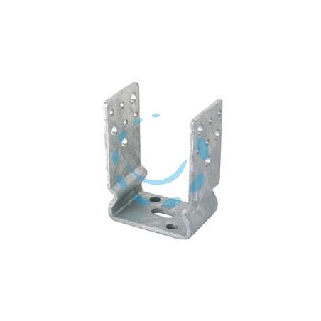 STAFFA A PAVIMENTO AD AVVITARE PER TRAVE ART.791 - mm.91x60x125x5 spess.