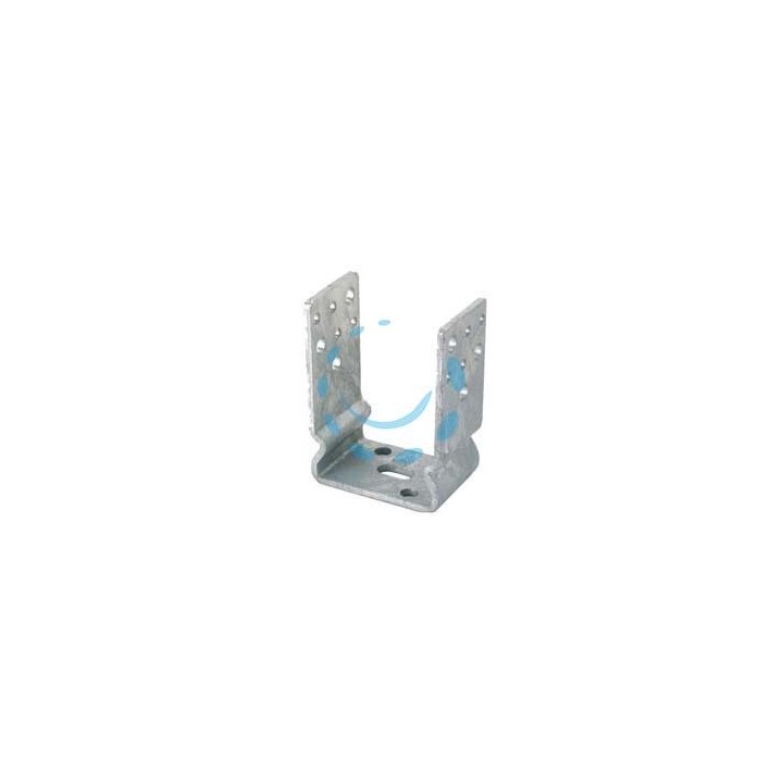 STAFFA A PAVIMENTO AD AVVITARE PER TRAVE ART.791 - mm.101x60x125x5 spess.