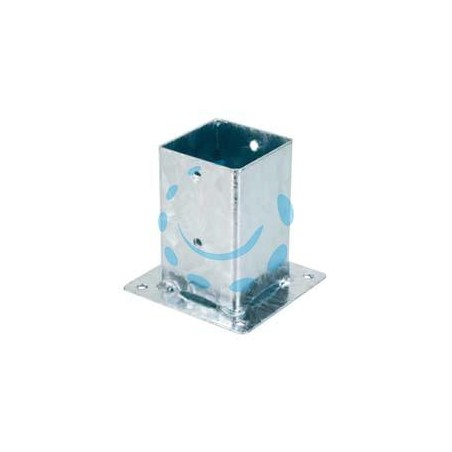 SUPPORTO A PAVIMENTO CON PIASTRA PER TRAVE ART.799 - mm.91x91