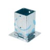 SUPPORTO A PAVIMENTO CON PIASTRA PER TRAVE ART.799 - mm.161x161