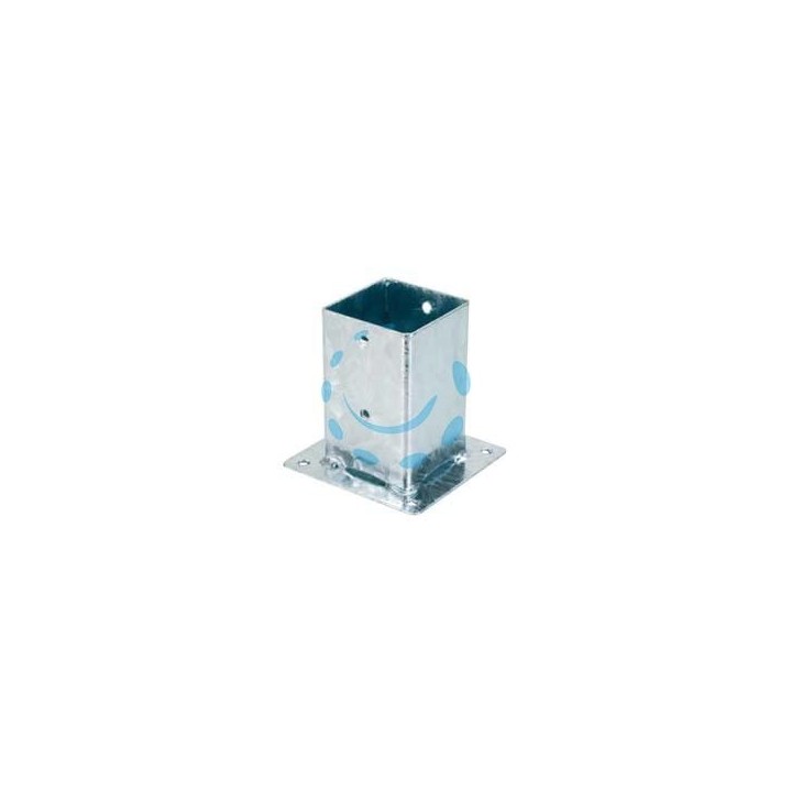 SUPPORTO A PAVIMENTO CON PIASTRA PER TRAVE ART.799 - mm.181x181