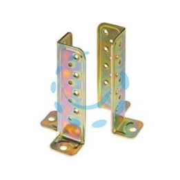 SUPPORTO A PAVIMENTO UNIVERSALE PER TRAVE ART.803 - mm.73x73x177x3 spess.