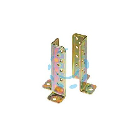 SUPPORTO A PAVIMENTO UNIVERSALE PER TRAVE ART.803 - mm.73x73x177x3 spess.