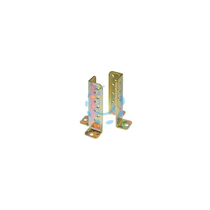 SUPPORTO A PAVIMENTO UNIVERSALE PER TRAVE ART.803 - mm.73x73x177x3 spess.