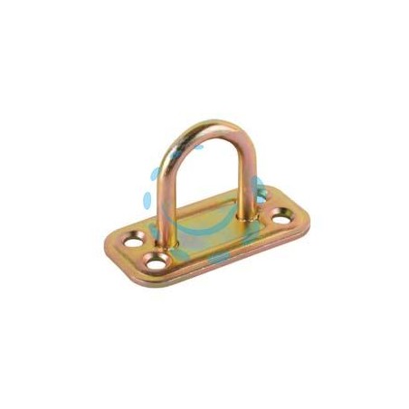 CAVALLOTTO A MAGLIA TONDO ART.865 - mm.21x25x2,2 spess. - ø mm.6 