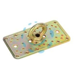 PIASTRA DI SICUREZZA ART.862 - mm.100x200x3 spess.