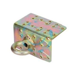 PIASTRA DI SICUREZZA AD ANGOLO ART.864 - mm.140x80x80x3 spess.