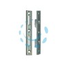 FERRI LETTO TRAFILATI 2 GANCI ART.150 - mm.100x14,5